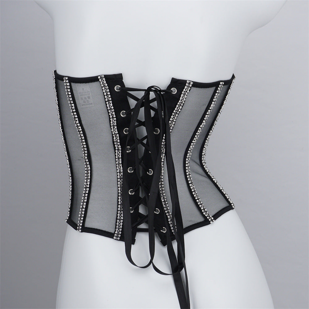Snatched Crystal UnderBust Corset