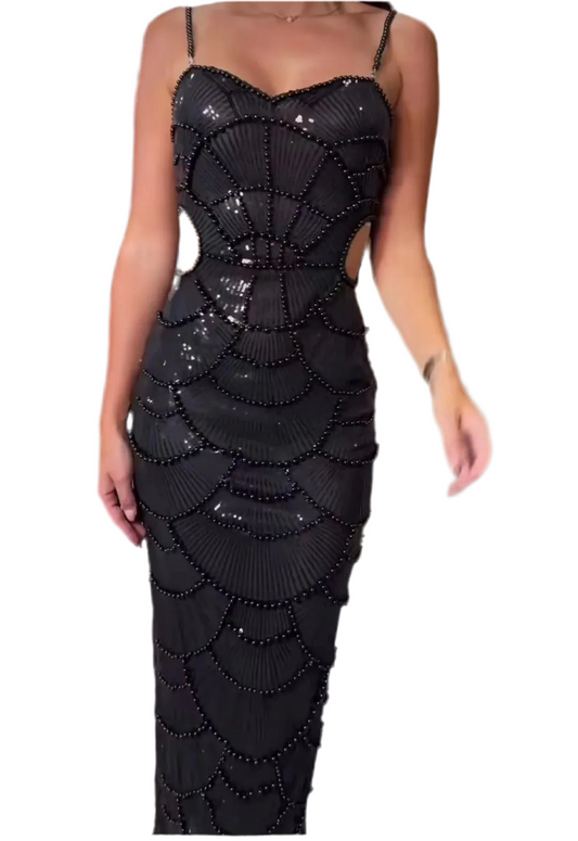 Woman In Pearls Classic Dress