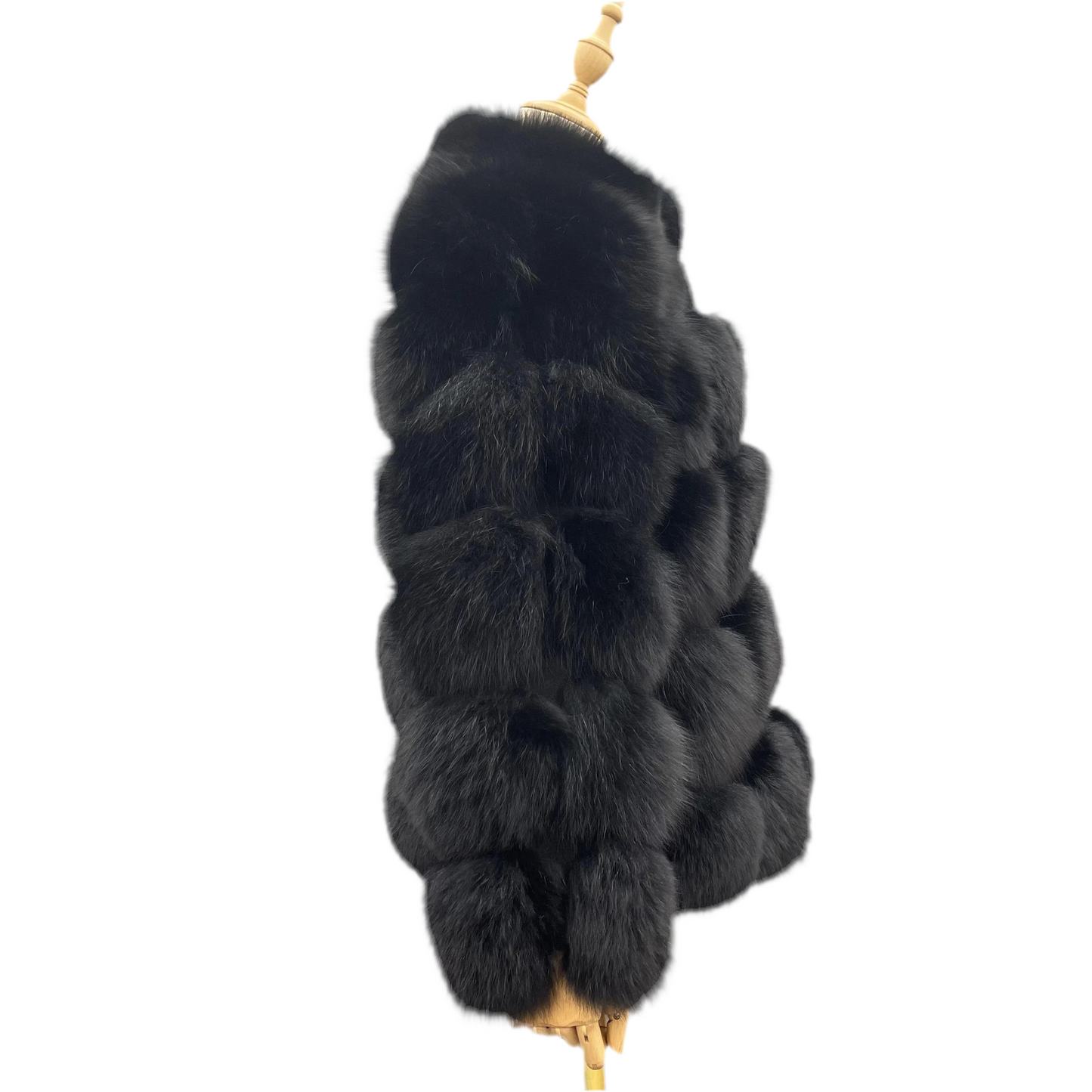 Everything Attached To You Wins Real Fox Fur Coat