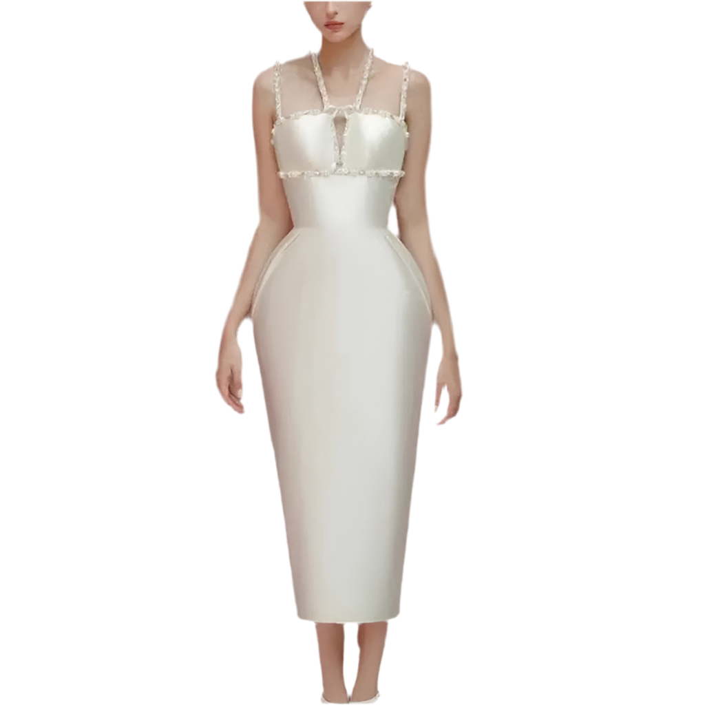 Marilynn Jeweled Dress