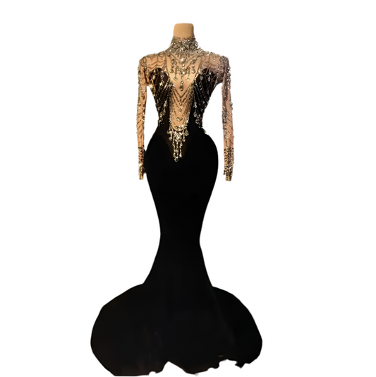 Chandelier Evening Gown