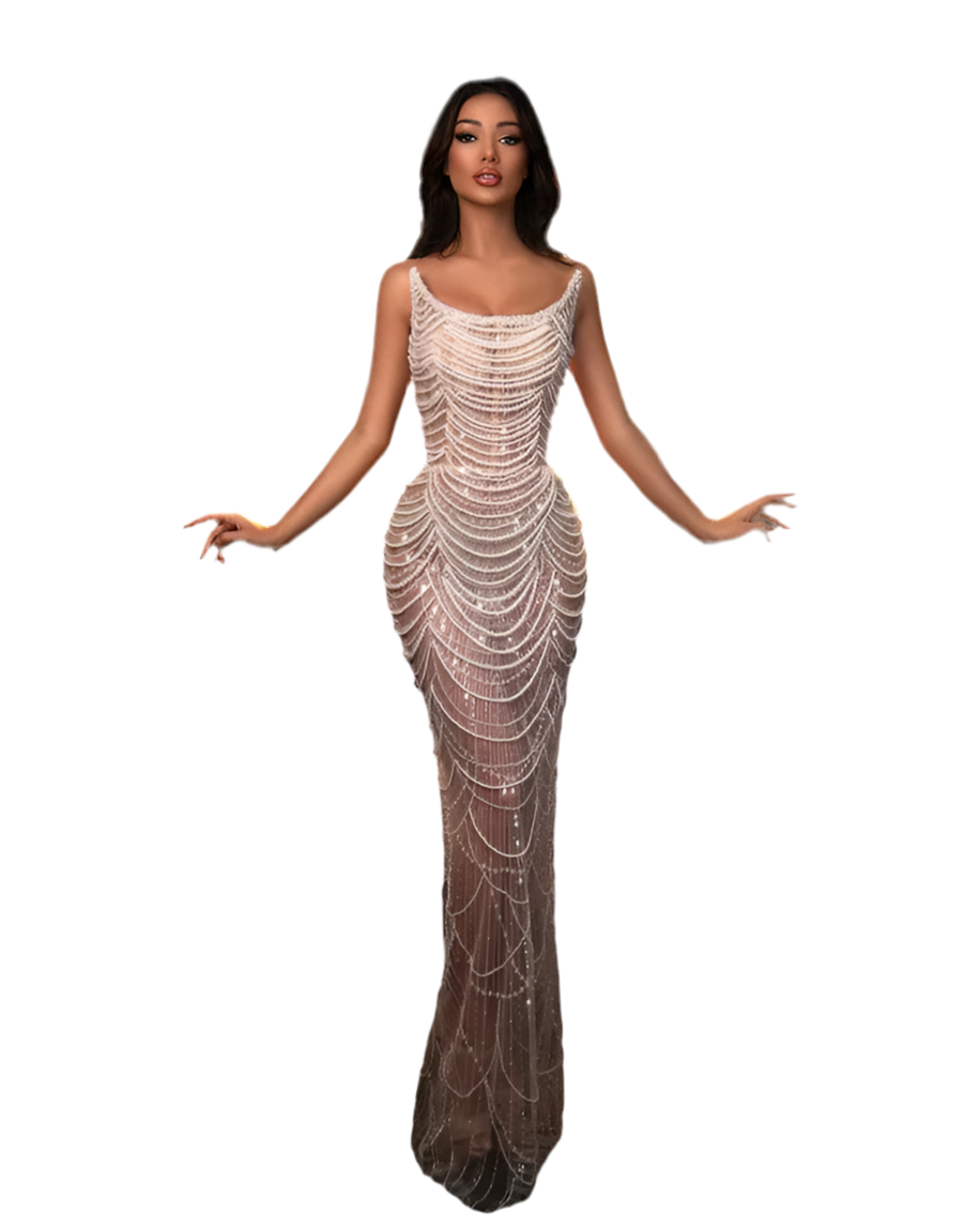 One Of A Kind Jeweled Gown