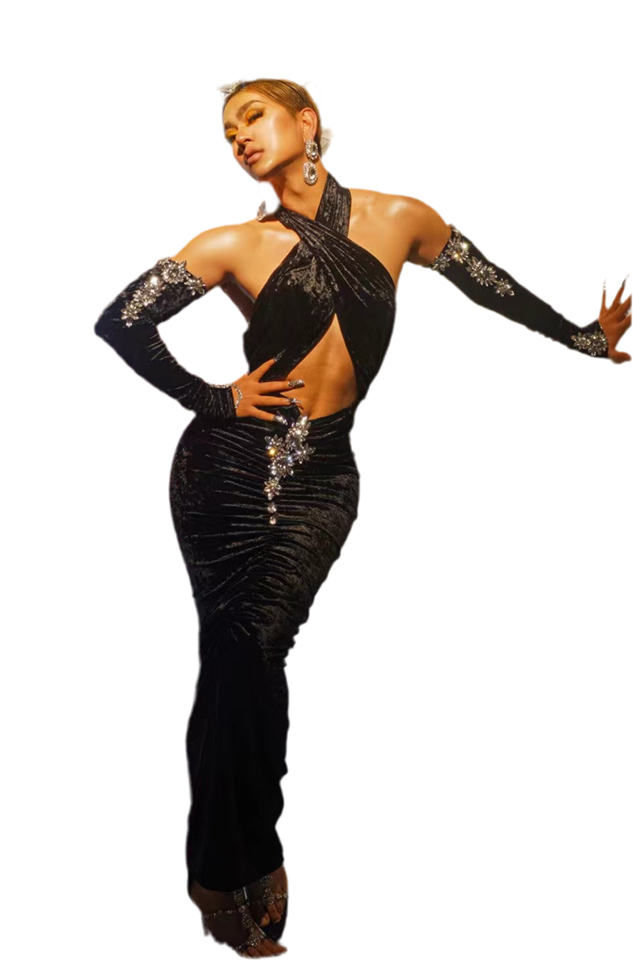 Diamonds Are A Girls Bestie Gown