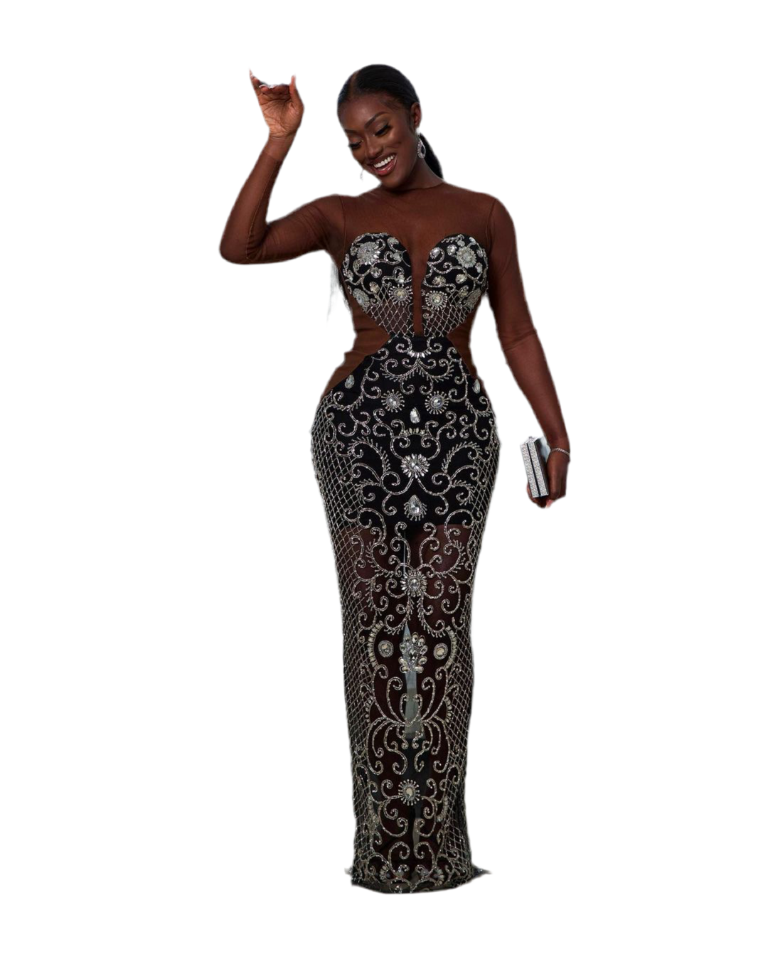 Strategy Session Evening Gown