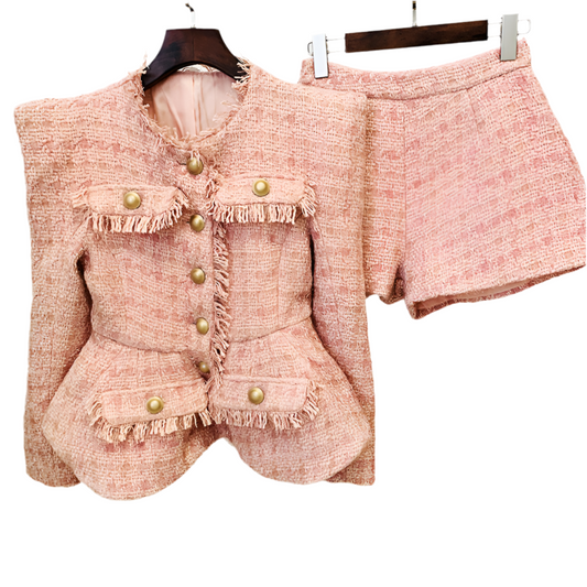 Tailor Made Tweed Short Suit
