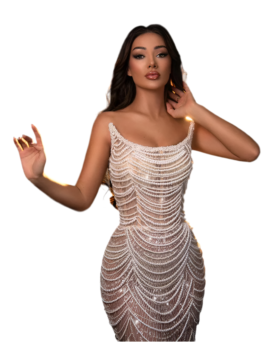 One Of A Kind Jeweled Gown