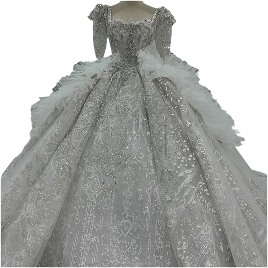 Vintage Queen Empire Gown