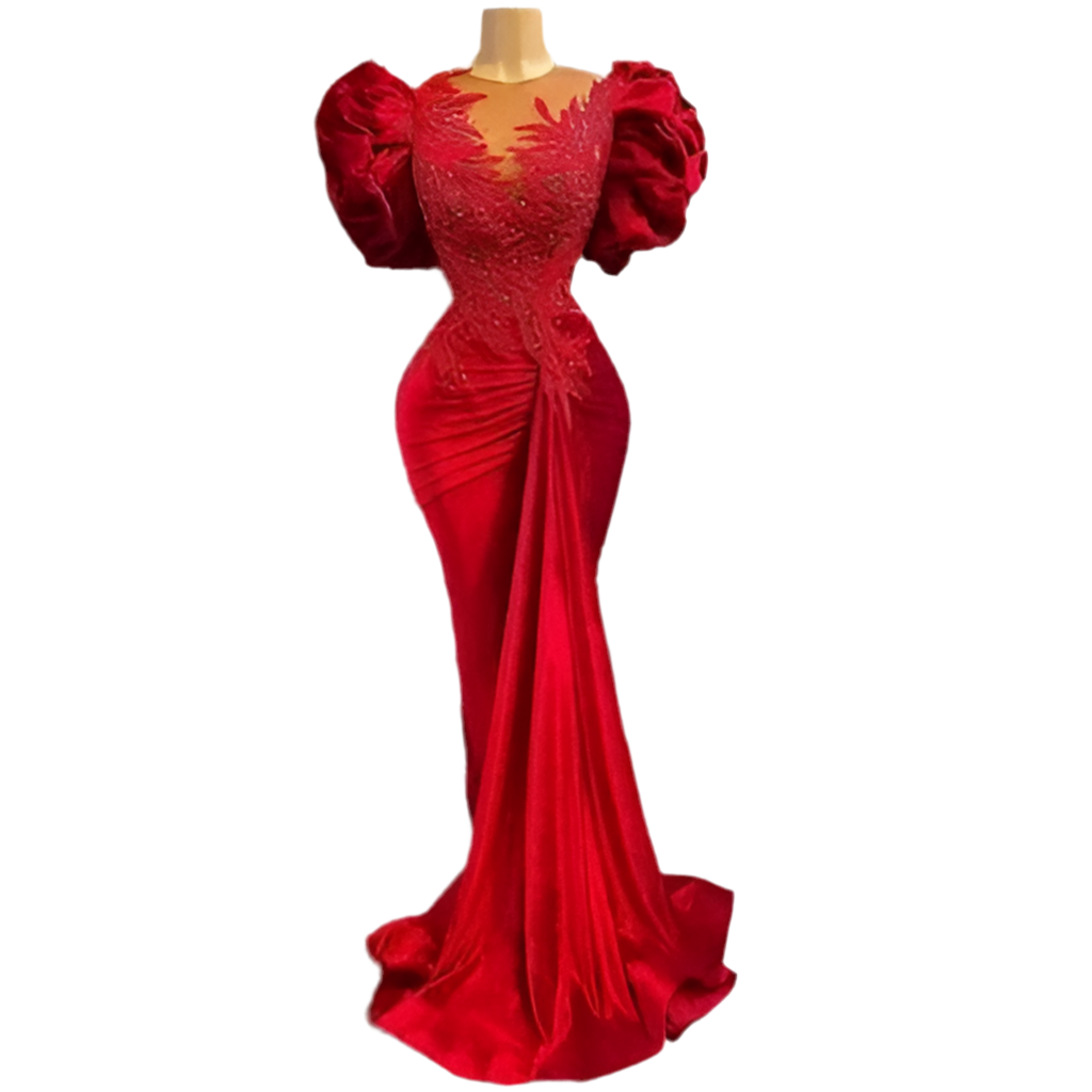 Under The Mistletoe Evening Gown