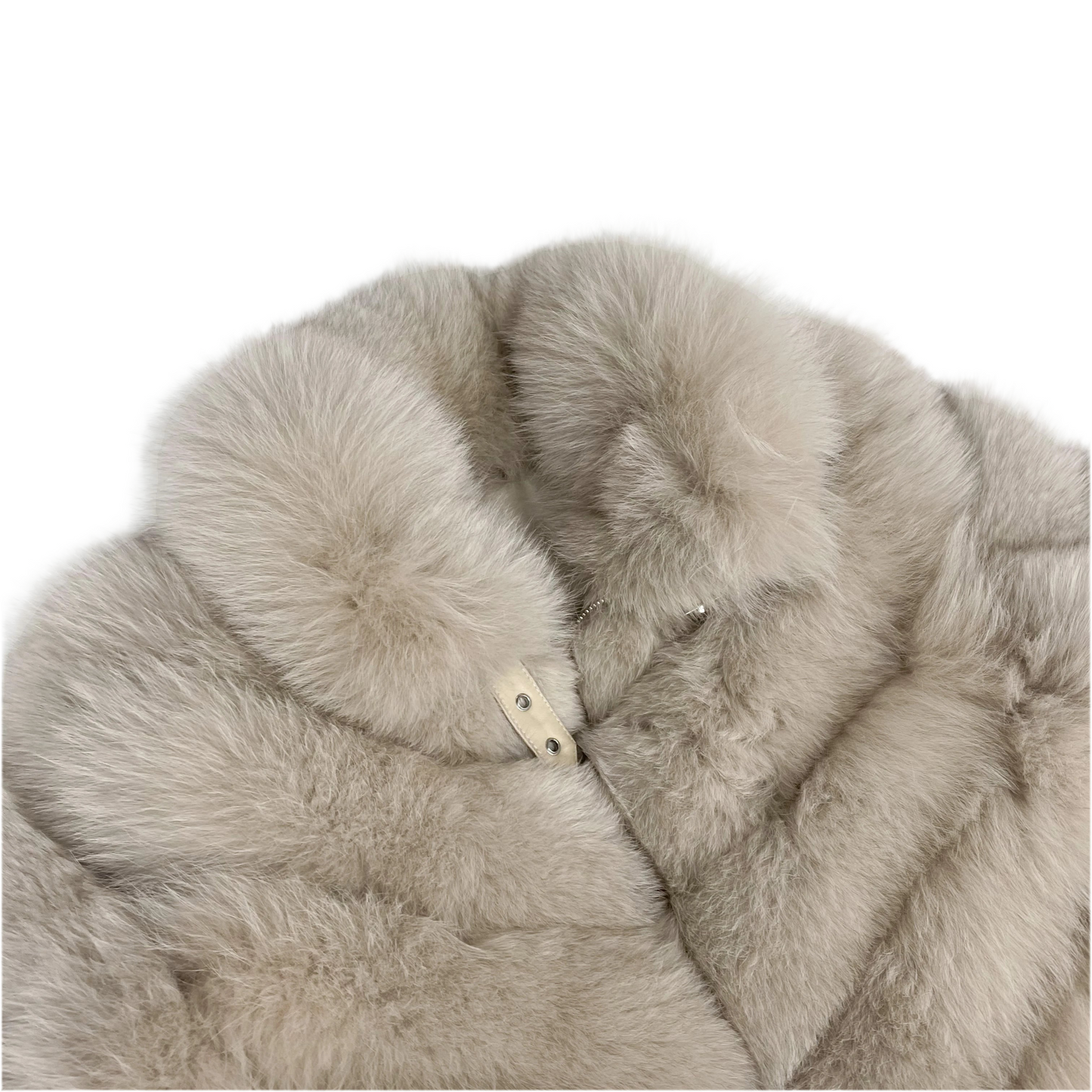 Ski Lift Real Fox Fur Regular Length Coat