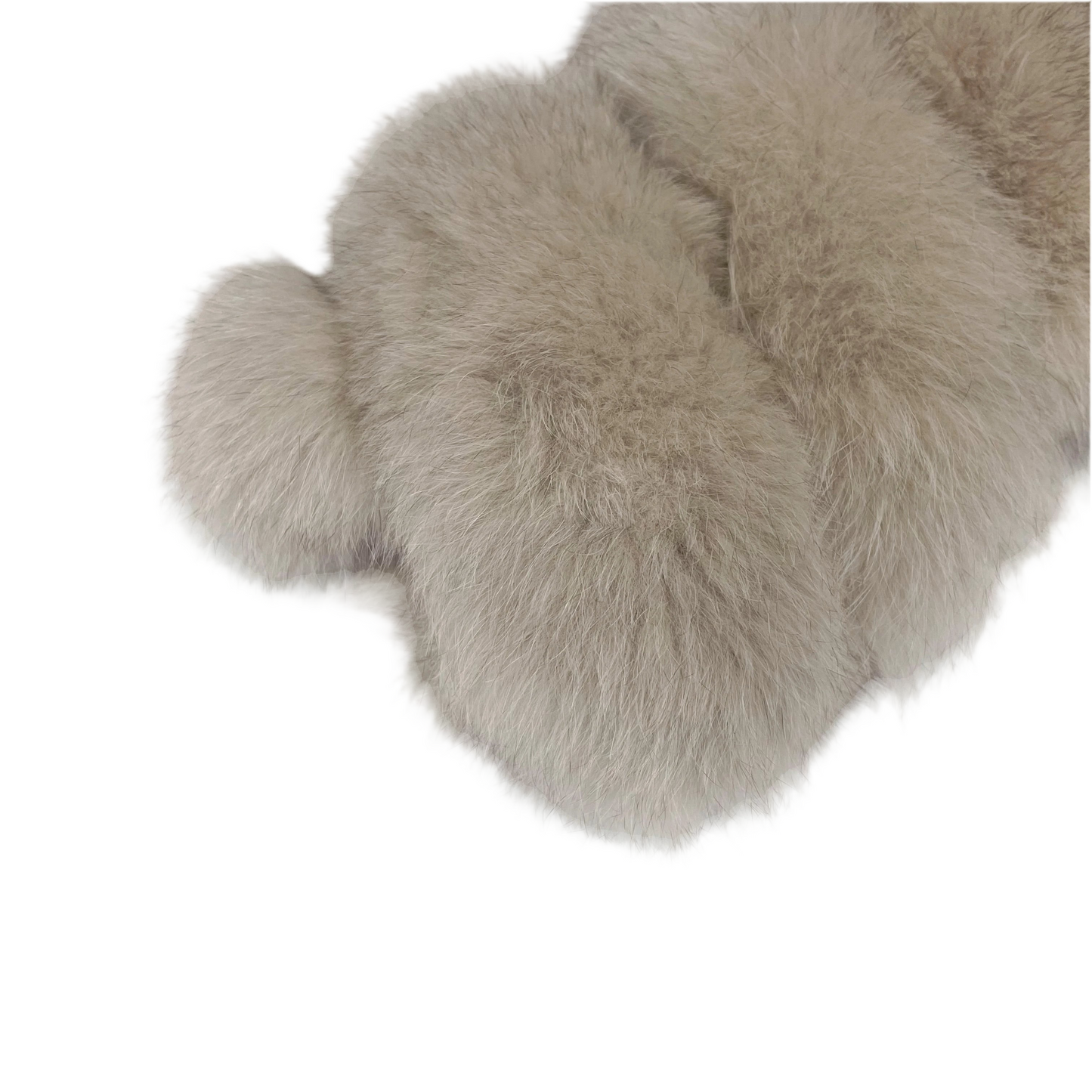 Ski Lift Real Fox Fur Regular Length Coat