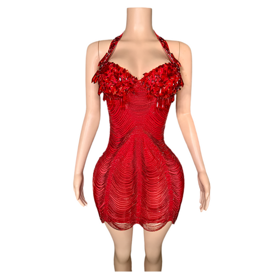 Finest In The Room Jeweled Dress