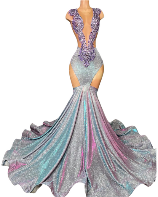 Unicorn Glam Prom Dress
