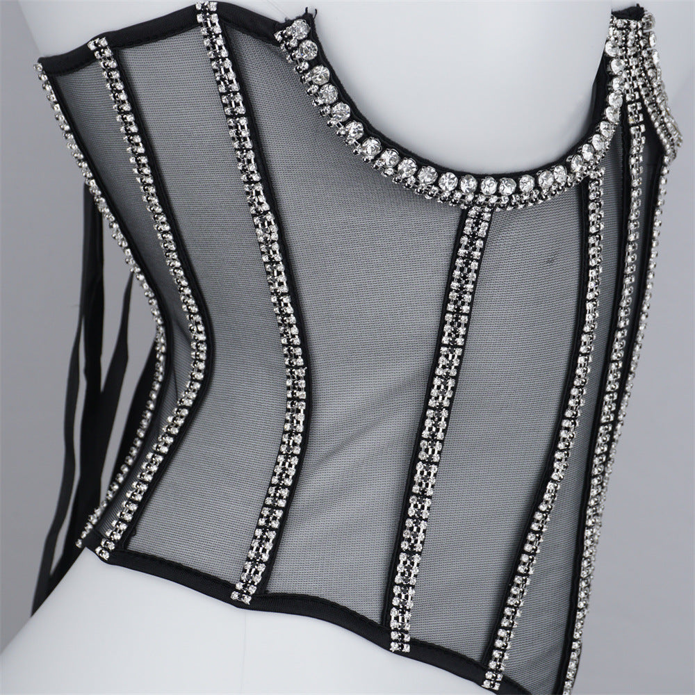 Snatched Crystal UnderBust Corset