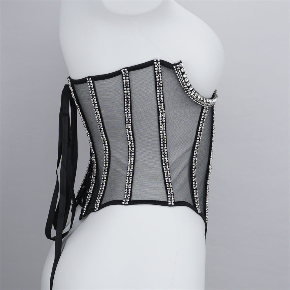 Snatched Crystal UnderBust Corset